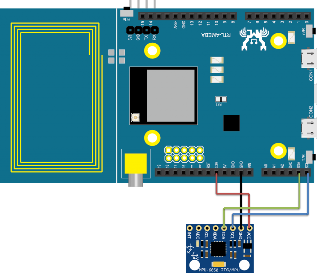 mpu6050 atmega library